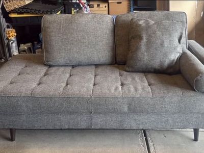 Ashely Furniture Modern Tufted Chaise Lounge
