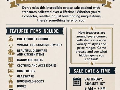 Estate Sale – Something for Everyone!