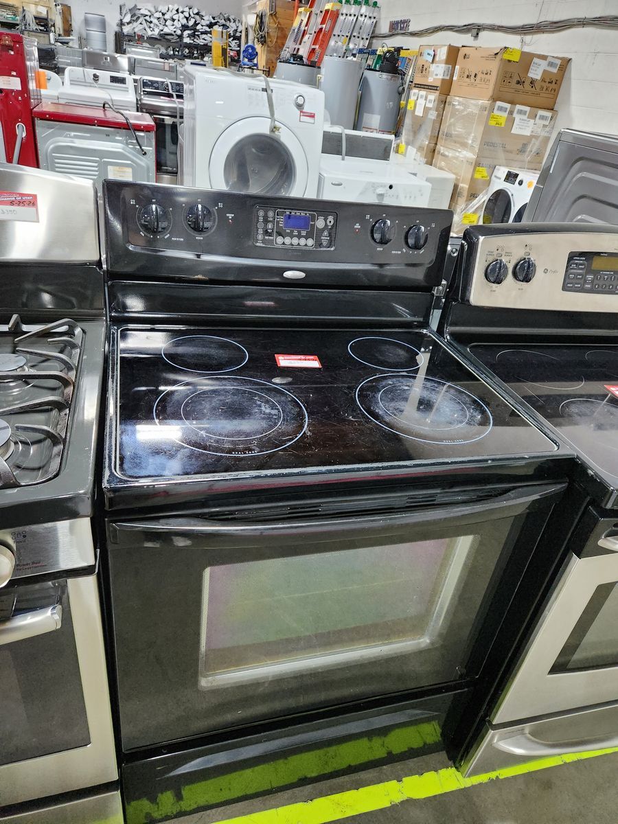 LOW PRICE GUARANTEED! WHIRLPOOL GLASS TOP RANGE