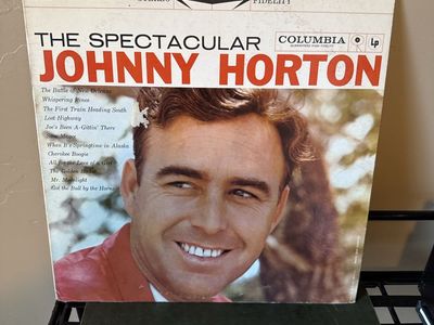 Johnny Horton - The Spectacular Johnny Horton Vinyl LP Columbia Stereo