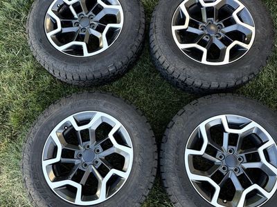 17” Subaru crosstrek wheels w/ AT tires