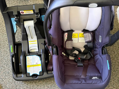 Graco SnugRide SnugFit hLX infant Car Seat/Blue