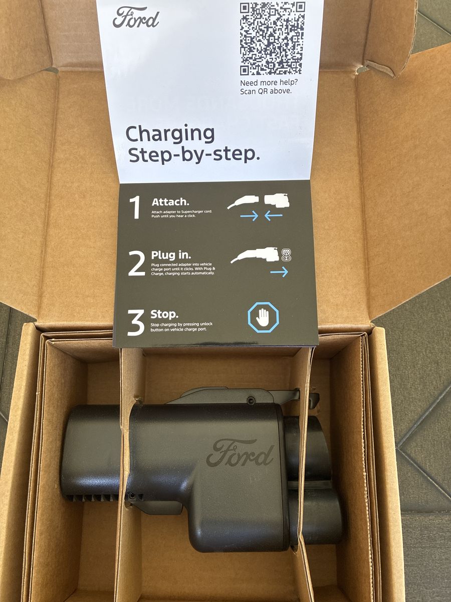 Ford NACS Fast Charging Adapter – Brand New in Box (OEM)