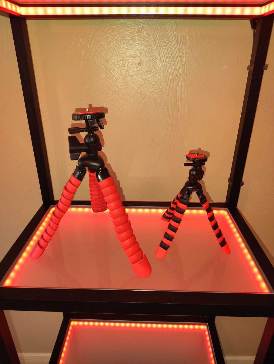 Pair of Flexible Camera Tripods / Mini Camera Stands