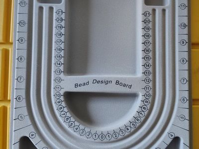 High Quality Plastic Flocked Beading Board Design Tray 9.5 x 13 inches 4 Pcs
