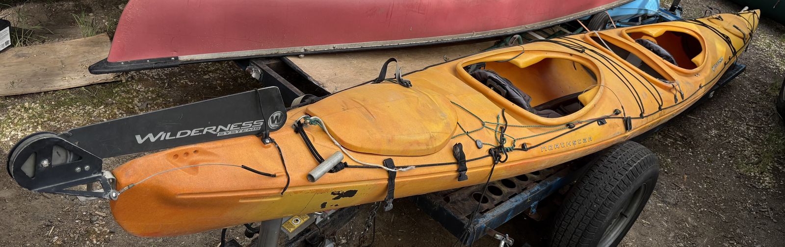 Wilderness Systems Northstar Tandem Sea Kayak with Rudder