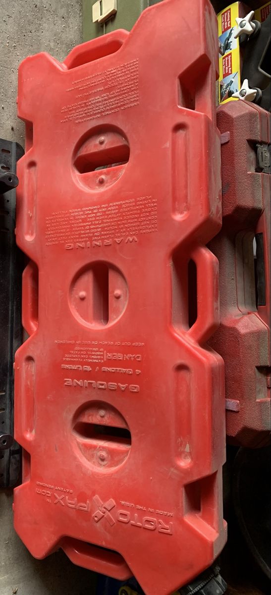 4Gallon Rotopax Fuel Can ATV rack mounting bracket, and hardware included.