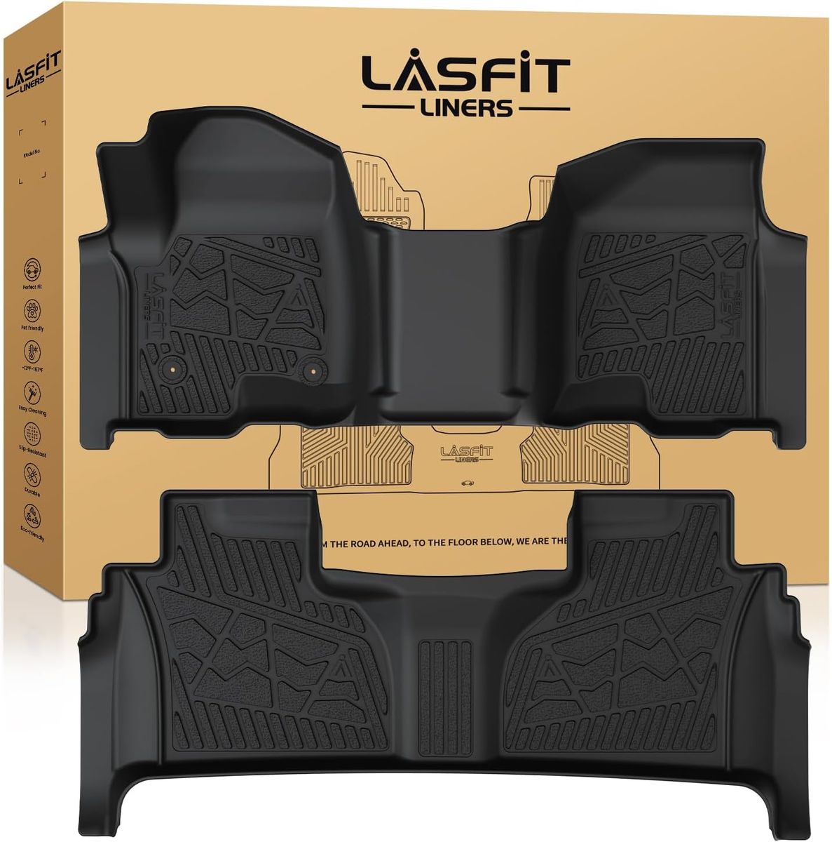 19-26 Chevy Silverado/GMC Sierra 1500, 20-26 2500HD 3500HD- Floor Mats