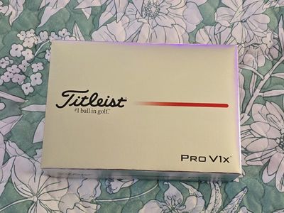Titleist Pro V1x Golf Balls - New in Box (1 Dozen)