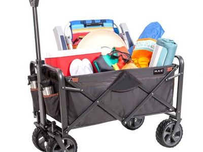 Mac Sports XL Folding Wagon with Brakes 1872234 #105868