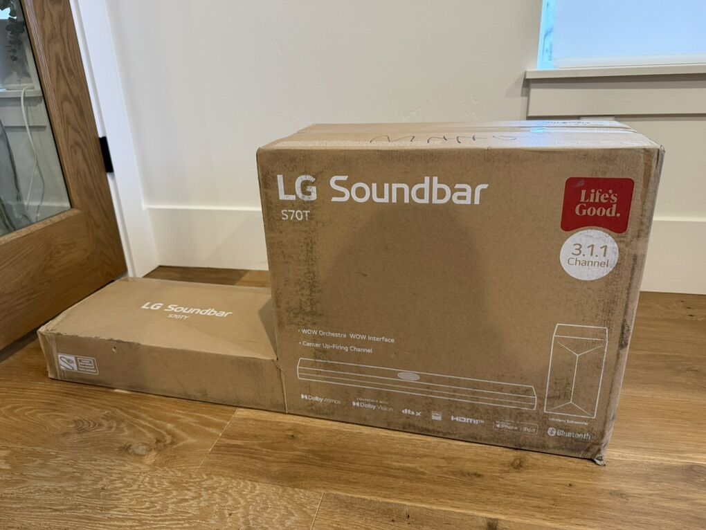 Brand New Sound Bar! LG S70TY!