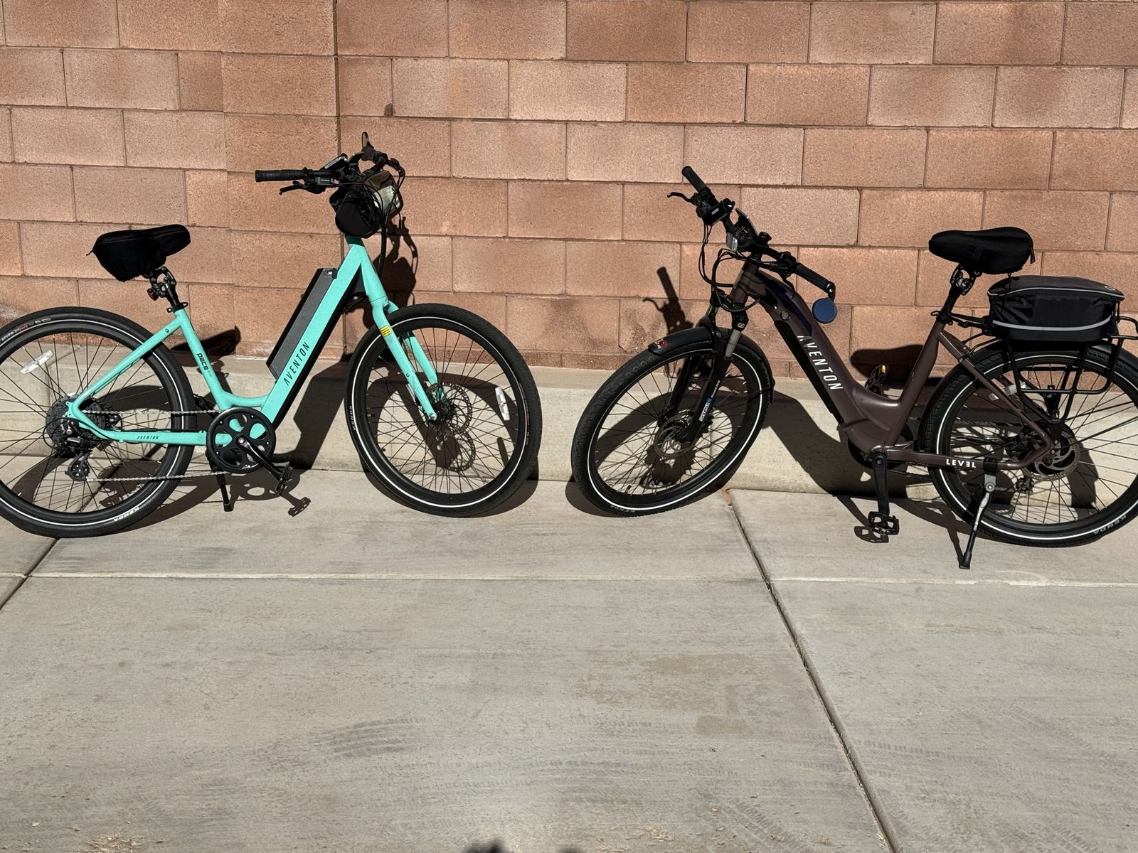 Two Aventon REC E-bikes 
