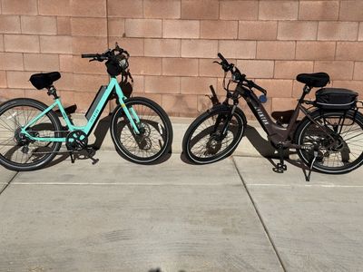 Two Aventon REC E-bikes