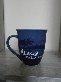 Alaska "The Last Frontier" Souvenir Coffee Mug