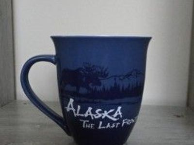 Alaska "The Last Frontier" Souvenir Coffee Mug