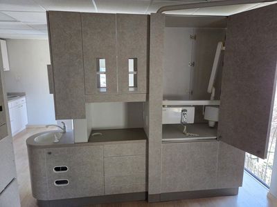 A dec dental center unit.