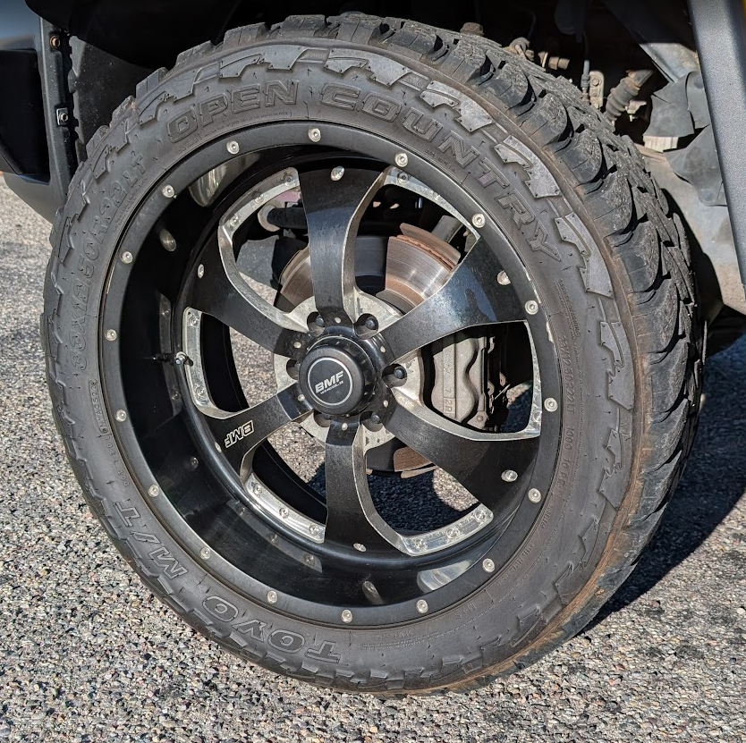 Tires and Rims - 33 x 12.50 R 22 Set of 4 | Wheels and Tires - SUV ...