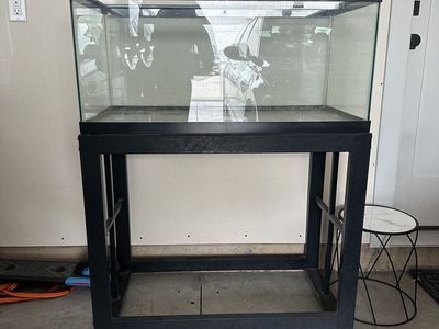 40 Gallon Breeder Tank With Aquarium Stand