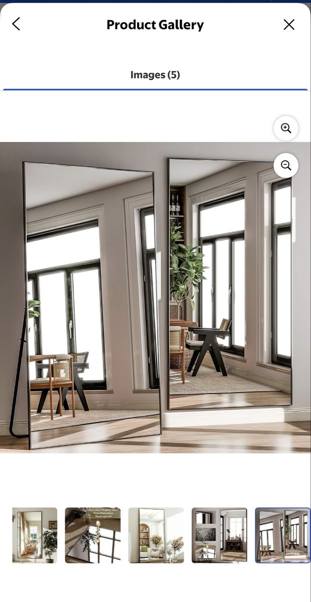 Full body mirror