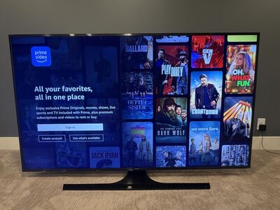 75 Samsung ULTRA HD smart TV