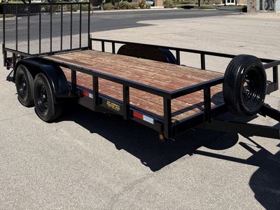 7x16 big bubbas dual axle trailer
