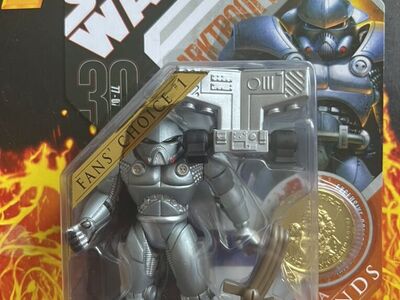 Star Wars 30th Anniversary Darktrooper With Coin