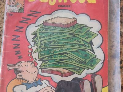 Vintage Chic Young's Dagwood Comics No. 95 Harvey Comics December