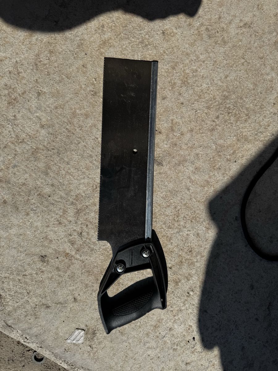 Craftsman Hand Saw Backsaw with Ergonomic Plastic Handle