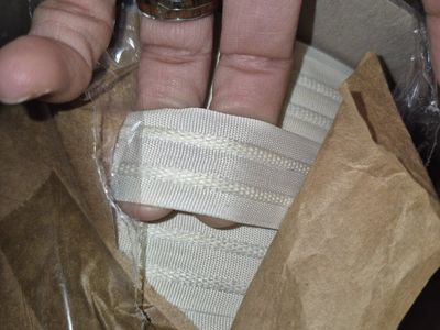 New! Double Shirring Tape Natural 144yd Spool Rowley #ST60/N Roll Sewing Supplies