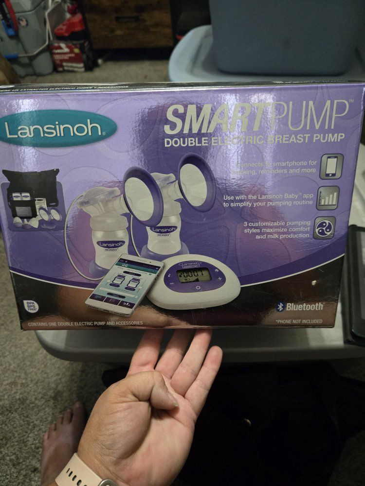 Lansinoh double breast pump