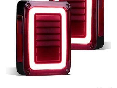 Jeep Wrangler JK LED SmokedTail Lights NEW