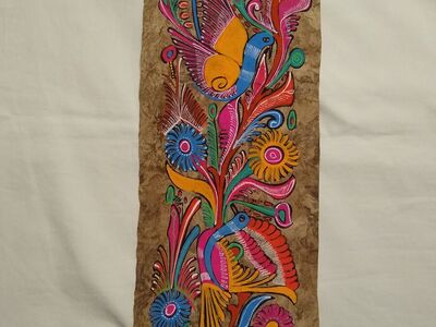 Mexican Bark Paintings - Vintage