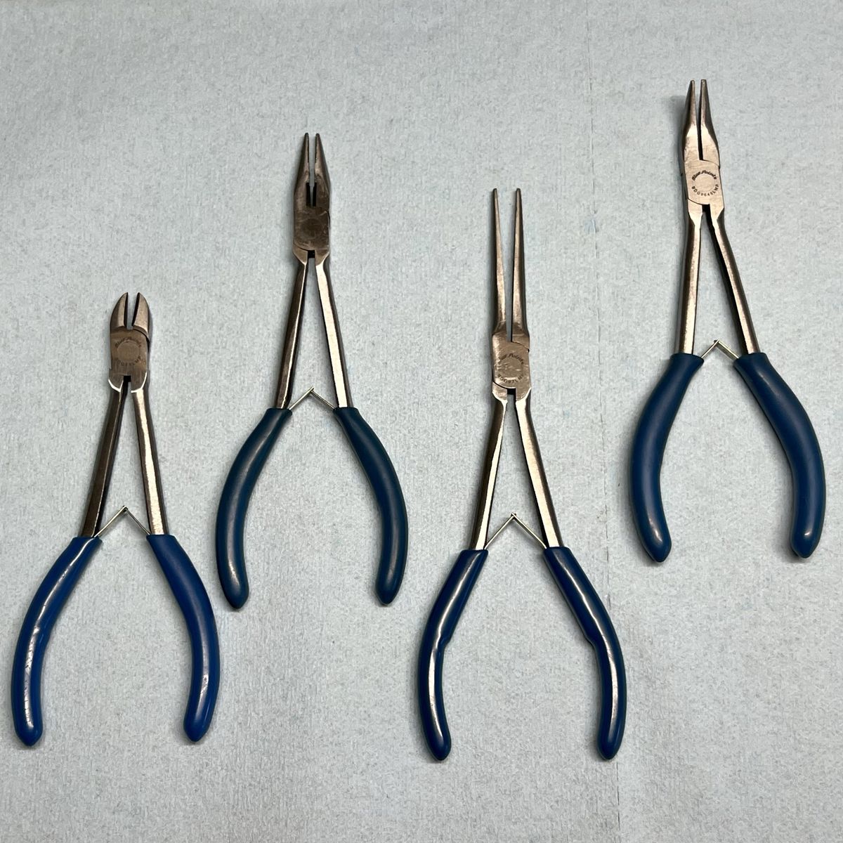 SnapOn Blue Point - 4pc Miniature Long Reach  Pliers Set (BDGPL400LMP)