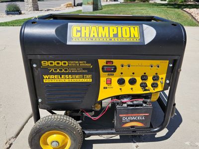 Almost never used 9000 peak generator