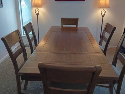 Wood Rustic Farmhouse High Top Table