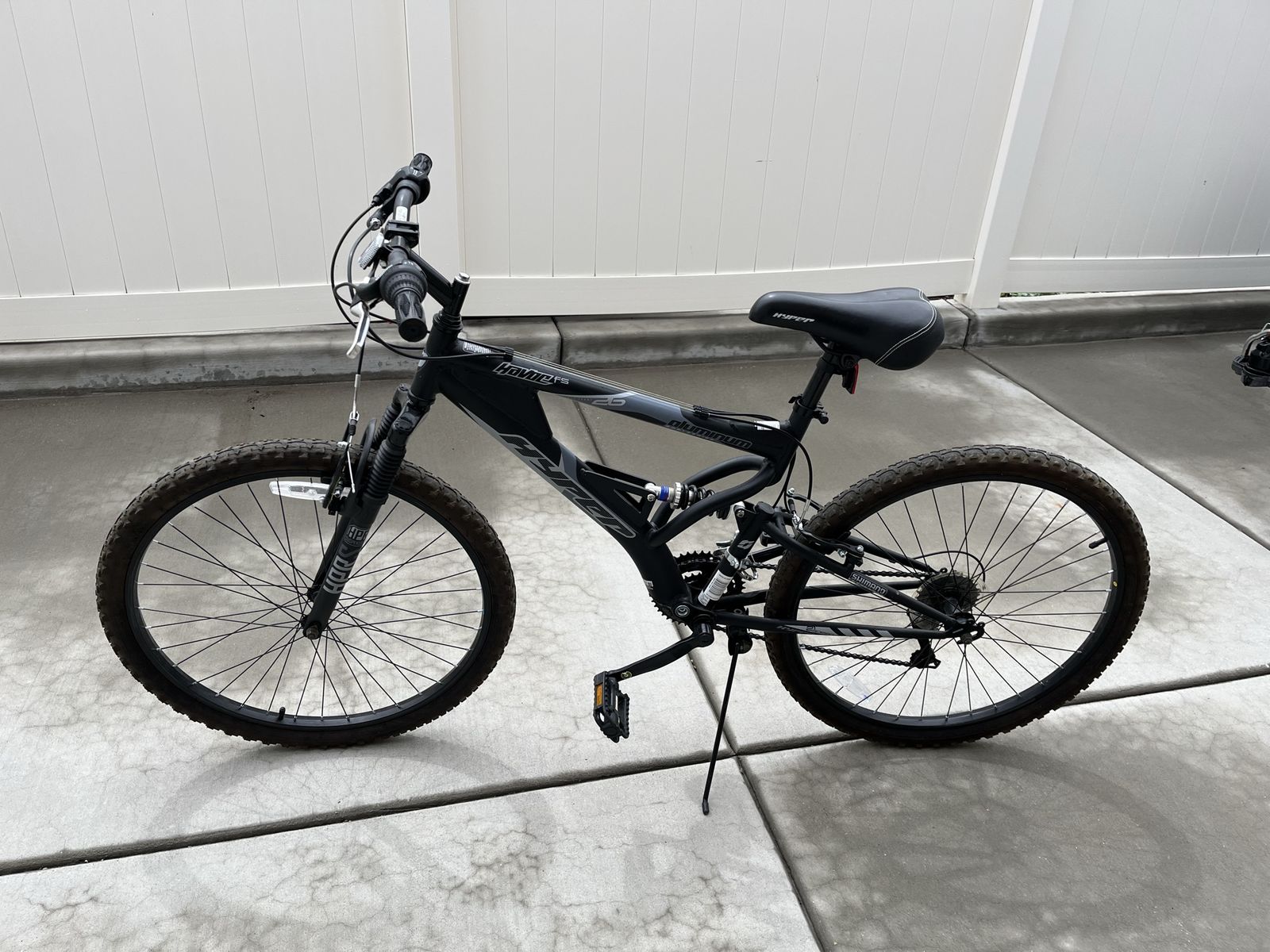 Hyper Havoc FS Mountain Bike 26-Inch Black Full Suspension
