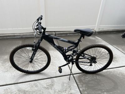Hyper Havoc FS Mountain Bike 26-Inch Black Full Suspension