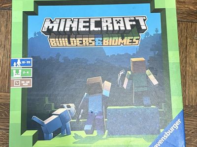Minecraft: Builders & Biomes Board Game by Ravensburger