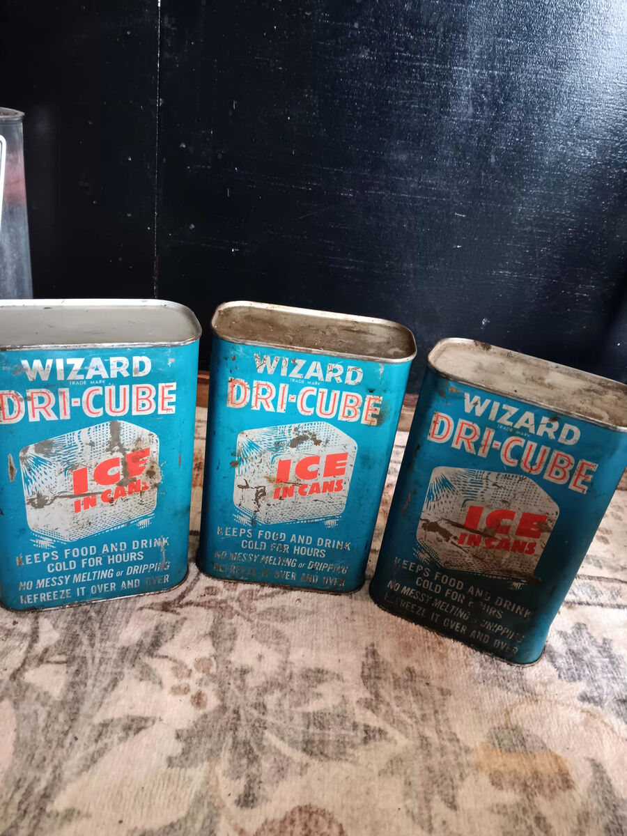 Vintage Dri-Cube Ice in a can