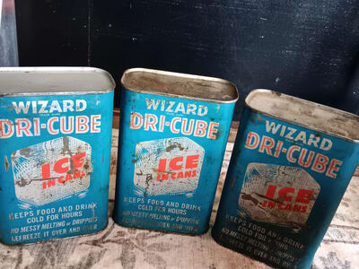 Vintage Dri-Cube Ice in a can