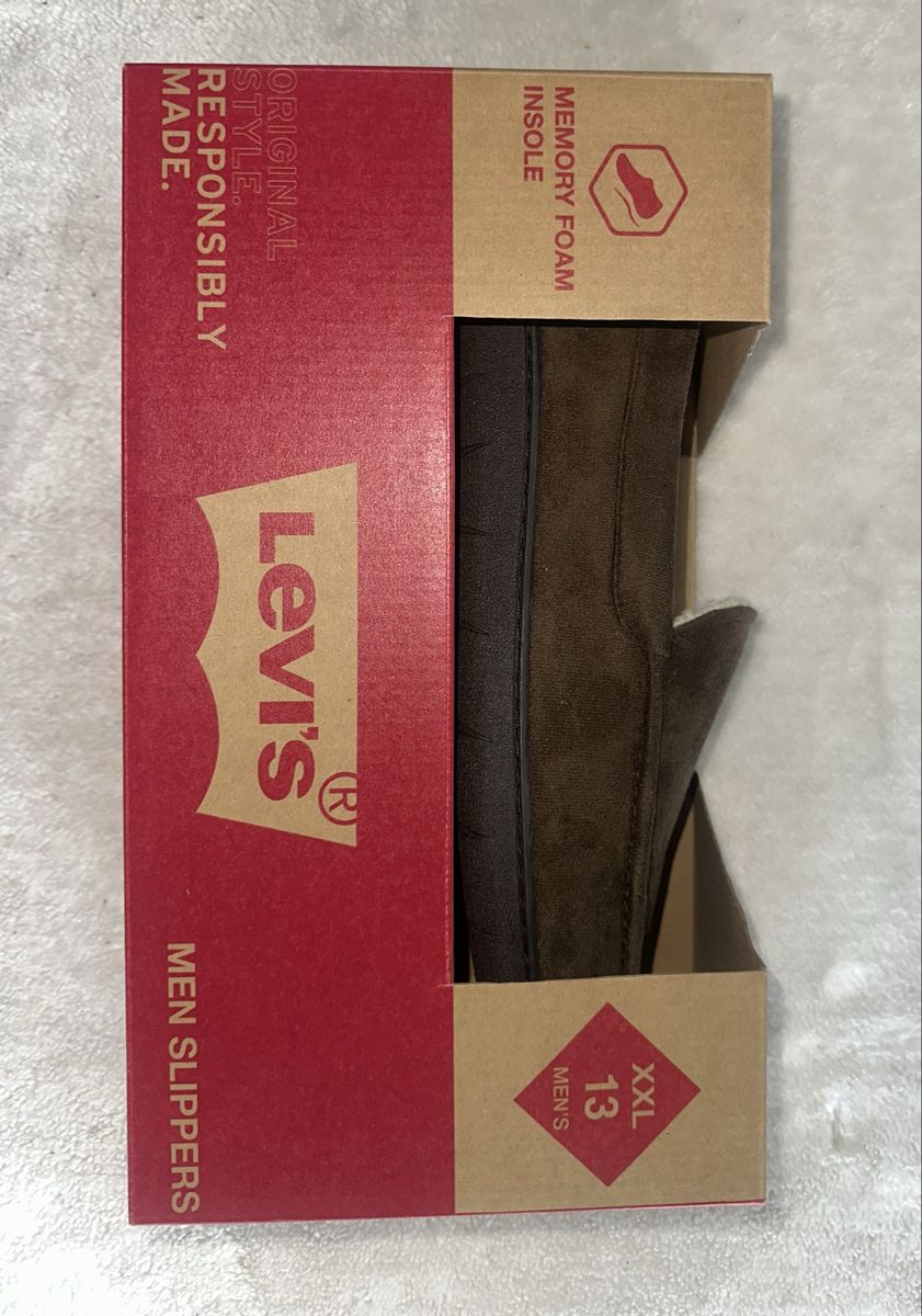Brown Levi’s Slippers
