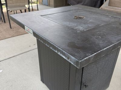 Legacy heating propane fire pit
