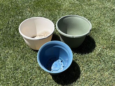 Planter Pots $3 Each. Located in Murray cash/Venmo. Fcfs or hold with Venmo