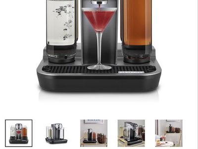 Bartesian Professional Cocktail Maker Drink Dispenser with Storage Drawer