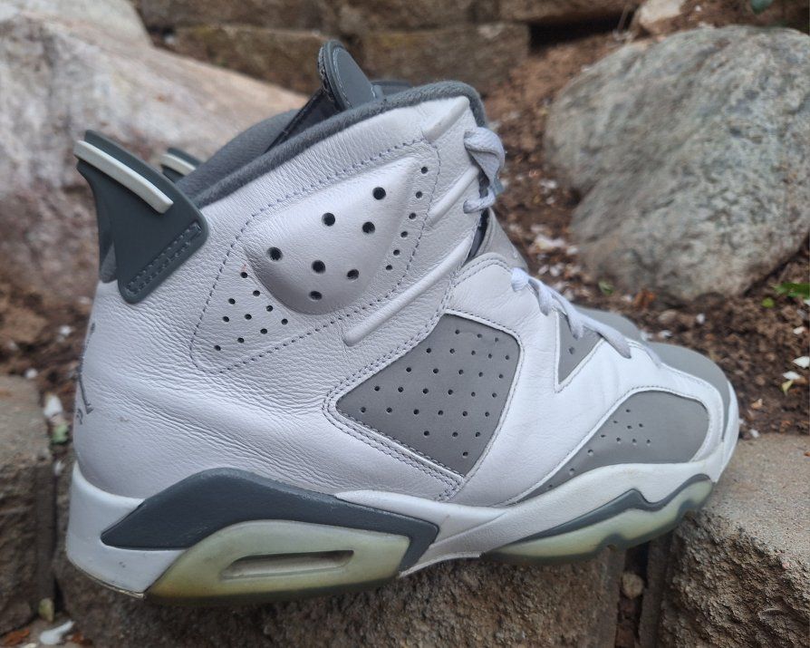 Nice Mens Air Jordan Retro 6 Sneakers Size 12