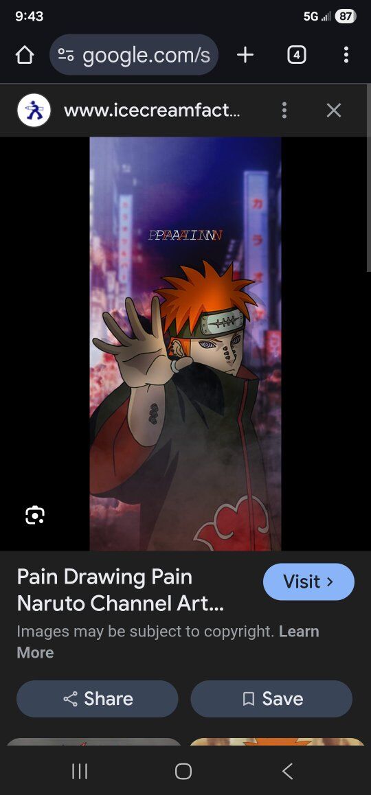 Pain costume