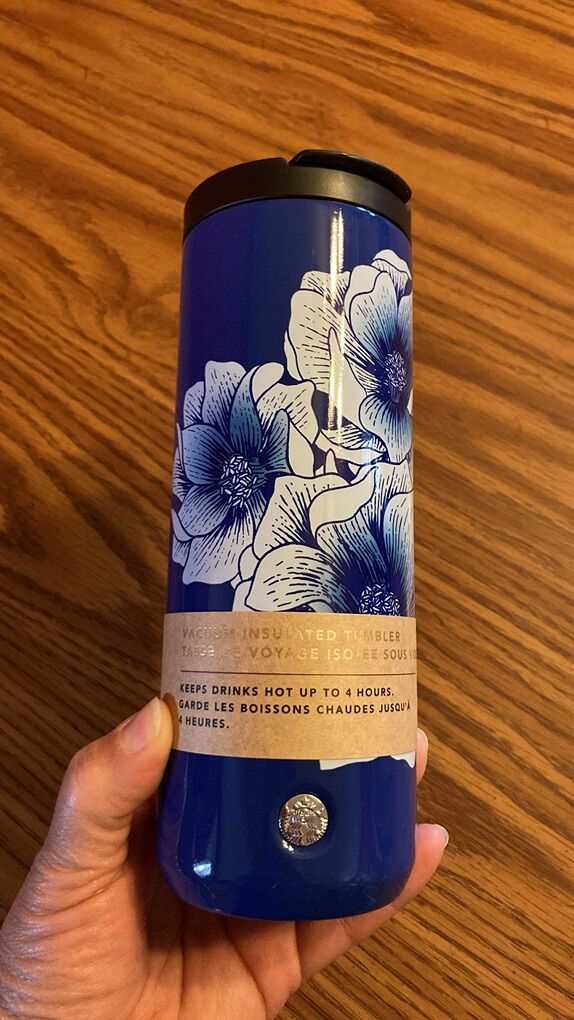 Starbucks Vacuum Insulated Tumbler Siren Blue 16oz