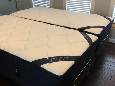 The DreamCloud, Split-king With Adjustable Base.