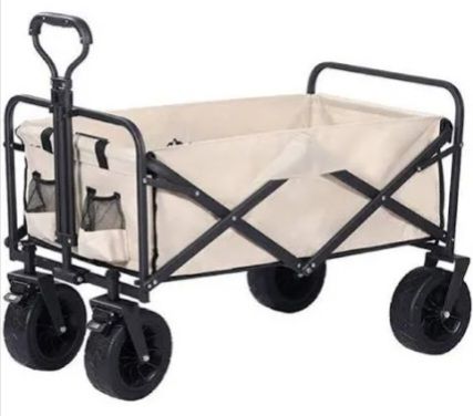 New 10-inch Wheel Foldable Utility Wagon