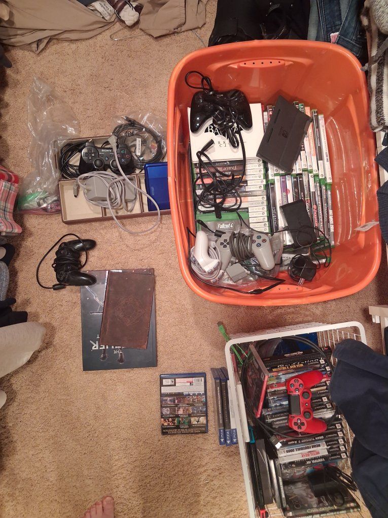 Assorted Video Games and Consoles